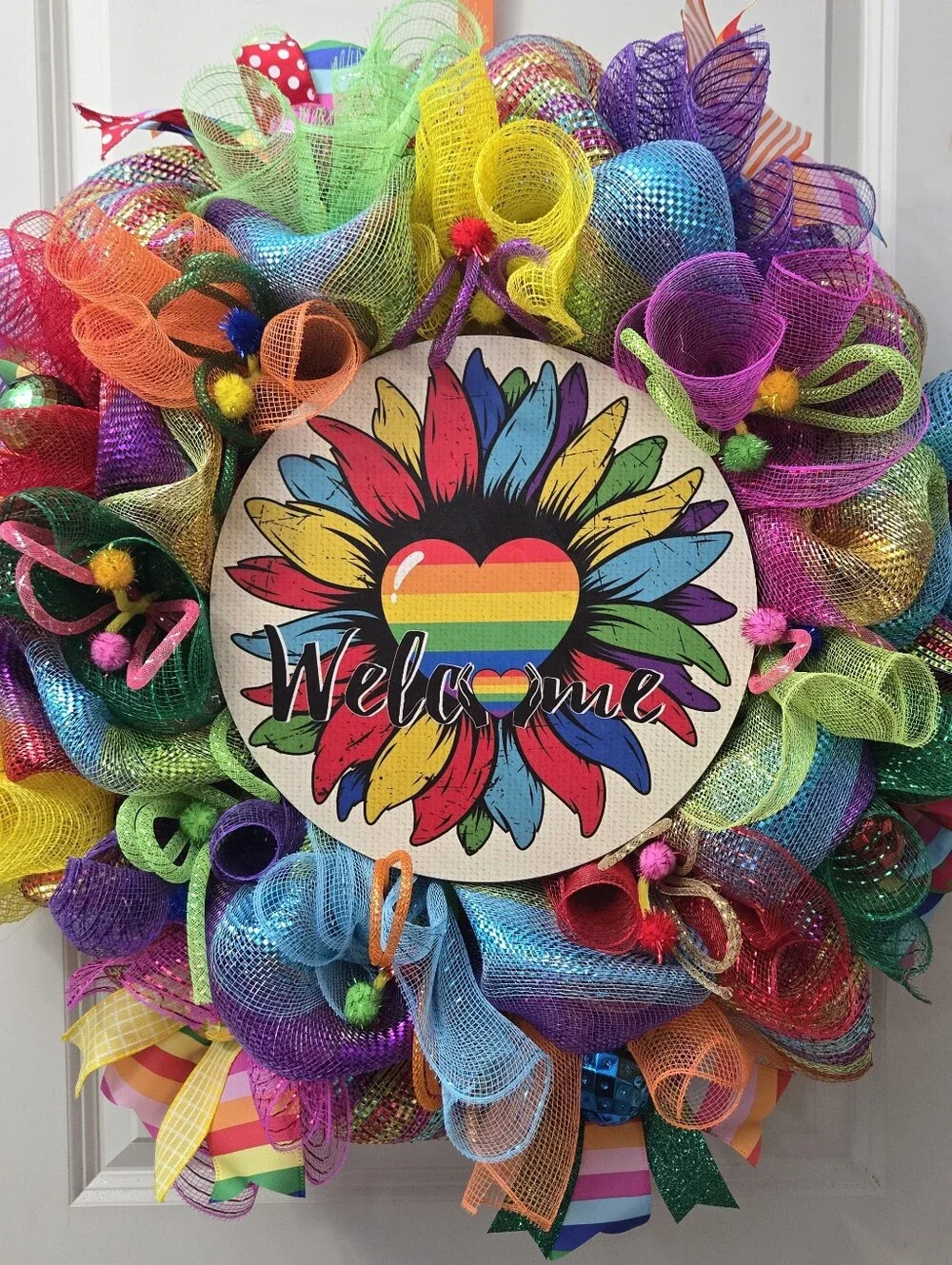 Welcome Pride Wreath